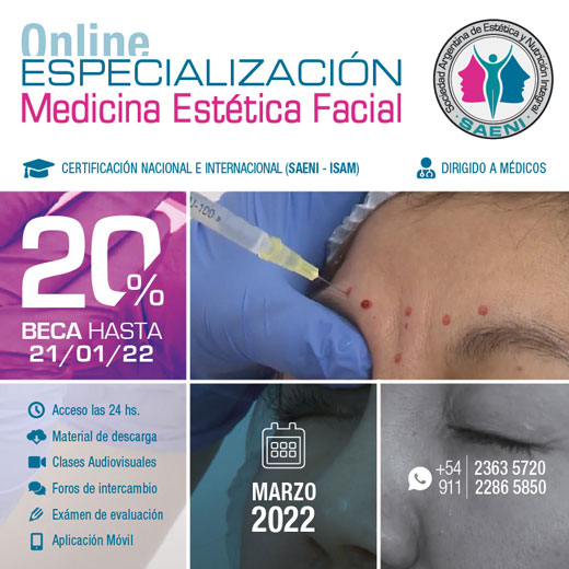 SAENI: Especializaci&oacute;n en Medicina Est&eacute;tica Facial