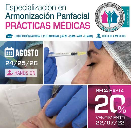 Agosto: curso online de Armonizaci&oacute;n Panfacial