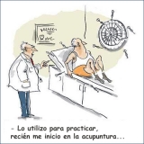 Humor: Pr�cticas de Acupuntura