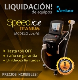 Speed Ice Titanium: liquidaci�n de equipos de depilaci�n l�ser 2017/18